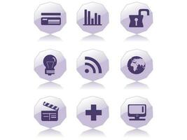 web mail icons set can be used for websites, web applications. email applications or server Icons vector