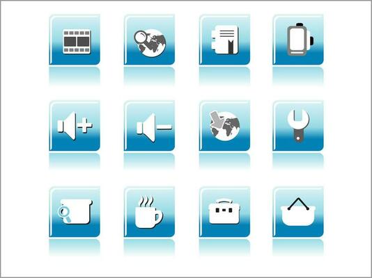 web mail icons set can be used for websites, web applications. email applications or server Icons