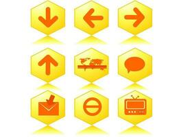 web mail icons set can be used for websites, web applications. email applications or server Icons vector