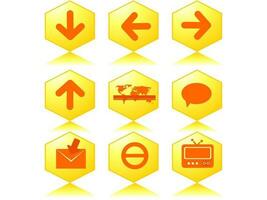 web mail icons set can be used for websites, web applications. email applications or server Icons vector