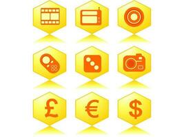 web mail icons set can be used for websites, web applications. email applications or server Icons vector