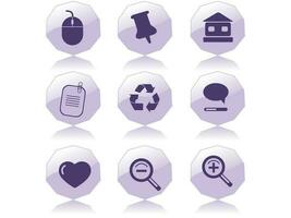 web mail icons set can be used for websites, web applications. email applications or server Icons vector
