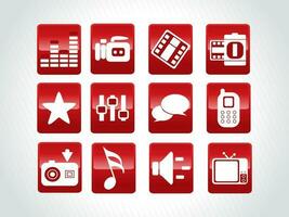 web mail icons set can be used for websites, web applications. email applications or server Icons vector