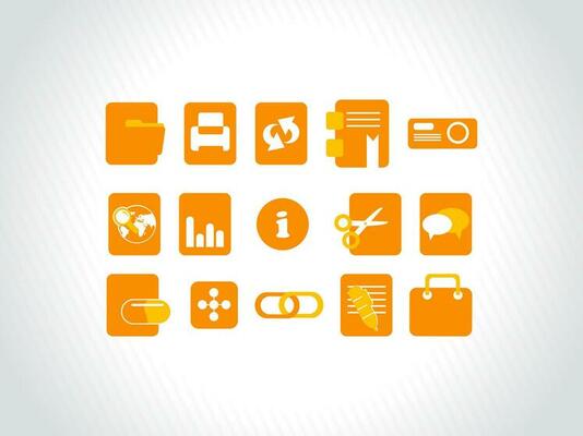 web mail icons set can be used for websites, web applications. email applications or server Icons