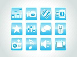 web mail icons set can be used for websites, web applications. email applications or server Icons vector