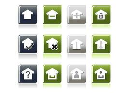 web mail icons set can be used for websites, web applications. email applications or server Icons vector