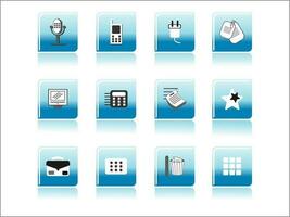 web mail icons set can be used for websites, web applications. email applications or server Icons vector