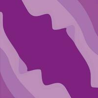 Abstract diagonal frame with wavy patterns in the top and bottom corner in trendy violet shade. EPS vector