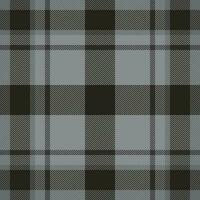 Plaid check pattern. Seamless fabric texture. Tartan textile print. vector