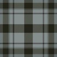 Plaid check pattern. Seamless fabric texture. Tartan textile print. vector