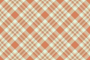 Tartan check fabric of seamless plaid pattern with a textile texture vector background.