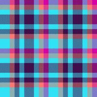 Check plaid background of seamless tartan pattern with a textile fabric texture vector. vector