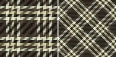 Check tartan texture of background plaid textile with a fabric vector seamless pattern.
