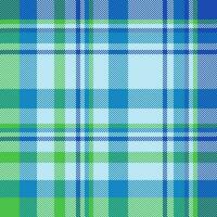 Plaid fabric vector of background check textile with a tartan texture seamless pattern.