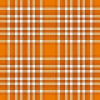 Fabric plaid texture of pattern background vector with a tartan seamless check textile.