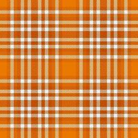 Fabric plaid texture of pattern background vector with a tartan seamless check textile.