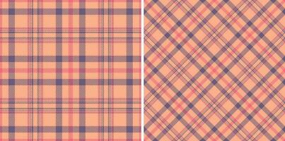 Texture plaid tartan of check seamless vector with a background fabric textile pattern.