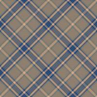 Seamless pattern of scottish tartan plaid. Repeatable background with check fabric texture. Vector backdrop striped textile print.