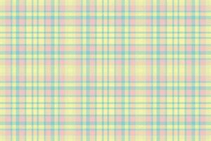 Check tartan background of plaid seamless vector with a pattern texture fabric textile.