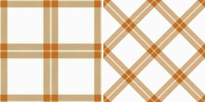Textile plaid vector of check texture fabric with a background tartan pattern seamless.