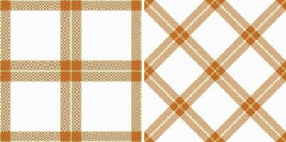 Textile plaid vector of check texture fabric with a background tartan pattern seamless.