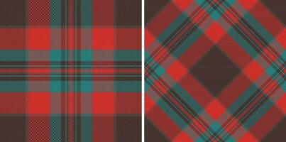 Background check vector of seamless texture tartan with a plaid pattern fabric textile.