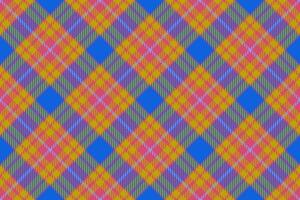 Fabric vector tartan of texture seamless plaid with a background pattern textile check.