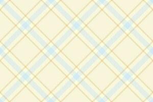 Texture fabric seamless of check textile tartan with a background pattern plaid vector. vector