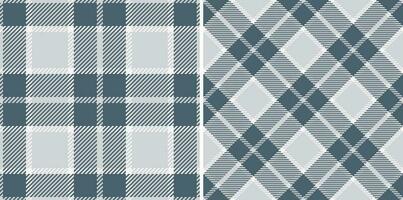 Fabric texture check of textile background pattern with a vector seamless plaid tartan.