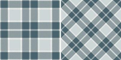 Fabric texture check of textile background pattern with a vector seamless plaid tartan.