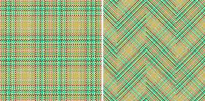 Vector pattern seamless. Check background textile. Fabric plaid tartan texture.