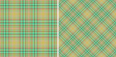 Vector pattern seamless. Check background textile. Fabric plaid tartan texture.