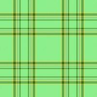 Seamless fabric pattern. Check vector textile. Background plaid tartan texture.
