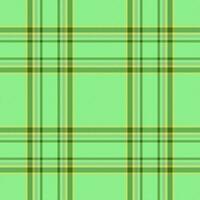 Seamless fabric pattern. Check vector textile. Background plaid tartan texture.