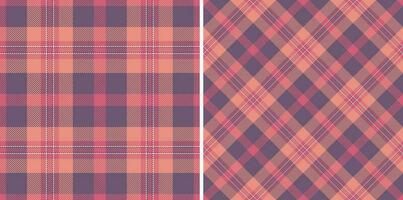 Texture plaid fabric of check vector background with a textile seamless pattern tartan.