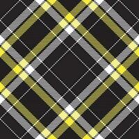 Plaid pattern seamless. Check fabric texture. Stripe square background. Vector textile design.