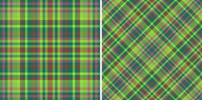 Check background pattern. Vector tartan plaid. Seamless texture fabric textile.