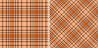 Pattern textile vector of tartan plaid check with a fabric texture seamless background.