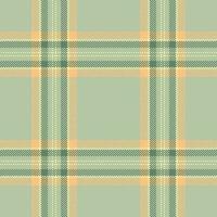 Plaid background seamless of fabric check texture with a textile pattern vector tartan.