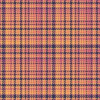 Textile plaid texture of pattern seamless check with a vector tartan background fabric.