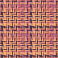 Textile plaid texture of pattern seamless check with a vector tartan background fabric.