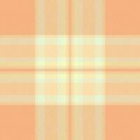 Vector texture fabric of textile background plaid with a seamless check tartan pattern.