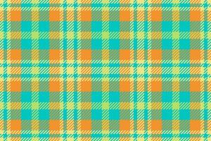 Check plaid textile of pattern seamless tartan with a texture background fabric vector. vector