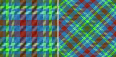 Check vector tartan of plaid seamless textile with a pattern texture fabric background.