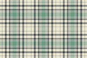 Plaid seamless textile of texture pattern background with a fabric tartan check vector. vector