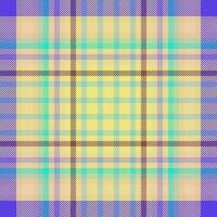 Vector texture tartan of textile pattern seamless with a plaid background fabric check.