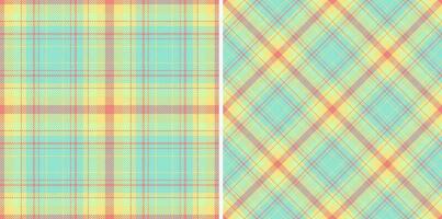Texture check textile of vector seamless plaid with a tartan fabric background pattern.