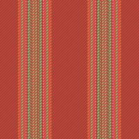 Pattern vertical fabric of vector texture lines with a seamless stripe textile background.