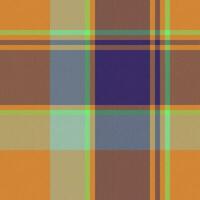 Tartan plaid vector of seamless background pattern with a fabric textile check texture.