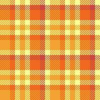 Seamless background pattern of check vector tartan with a plaid fabric textile texture.